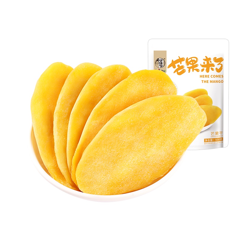 华味亨芒果干500g