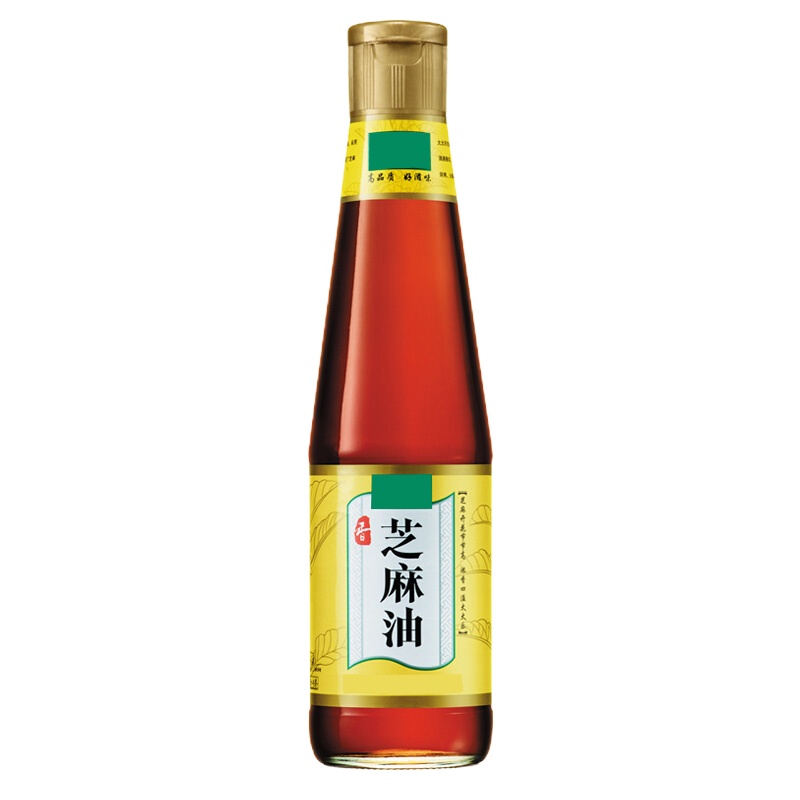 香满园 纯芝麻油400ml 12瓶/箱
