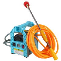 手提式电动喷雾器抽水机智能双泵高压打药机家用大功率