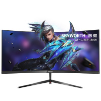 创维(Skyworth)29.5英寸 21:9带鱼屏 曲面游戏 FHD 2560*1080 FreeSync 超高清显示屏 家用办公电脑显示器(30C1)