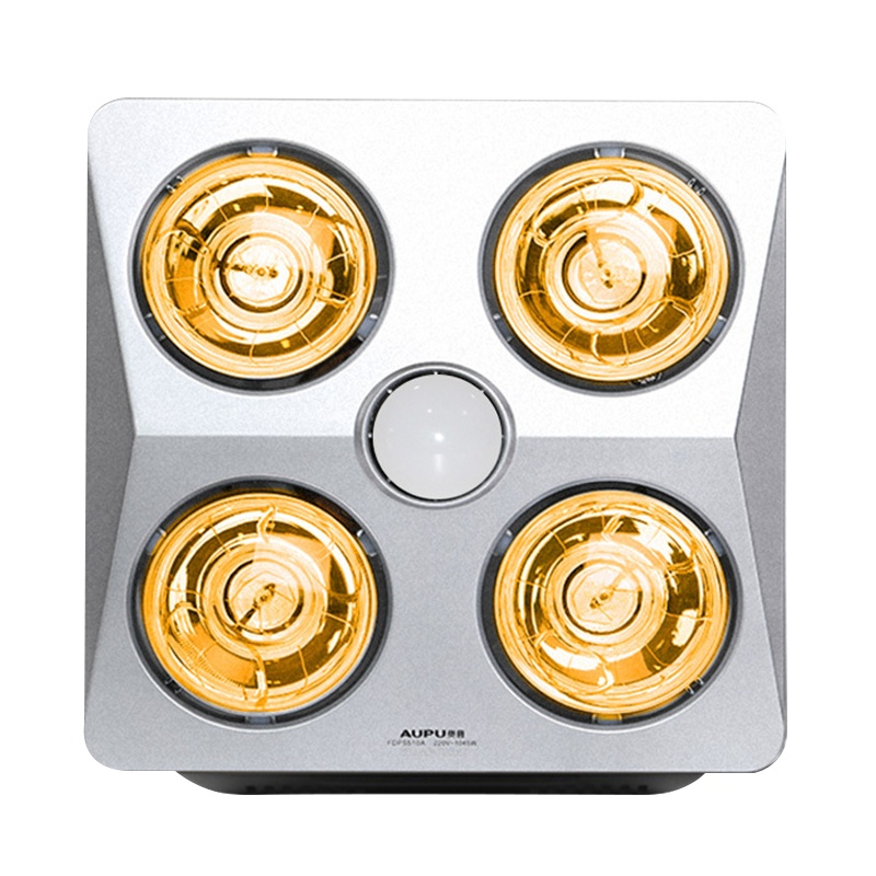 奥普灯暖浴霸FDP5510A 普通吊顶式四头灯暖浴霸 取暖换气扇三合一 310A升级款多功能浴霸 即开即热 防水防爆