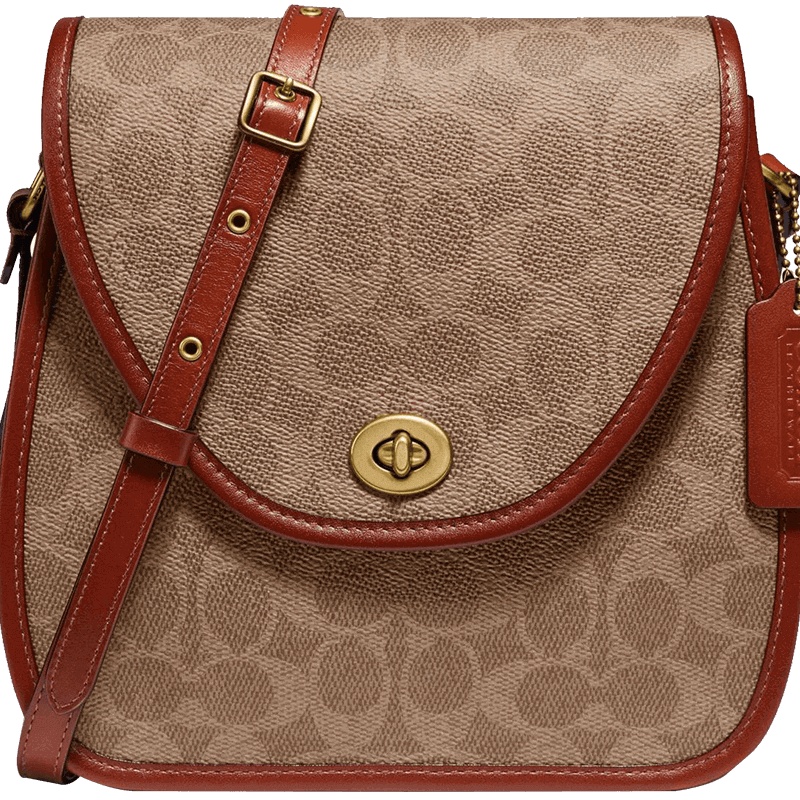 预定 COACH/蔻驰 旋转扣斜挎包109