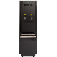 全给 100~200人用 柜式一体 黑钛不锈钢 微电脑智能开水器 TQ-90 380V/12KW