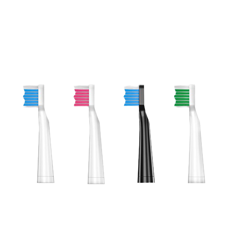 苏宁好货【5支装】BR-Z1/TB-008/011 电动牙刷头替换头 软毛通用 铂锐 粉红色