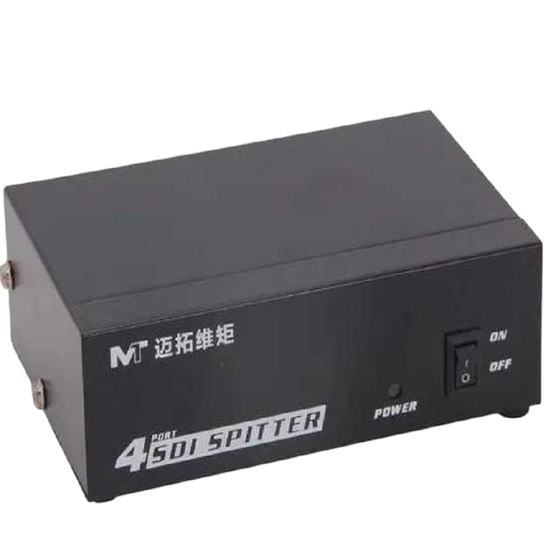 迈拓 MT-SD104广播级四口SDI分配器一分四1进4出 支持SD/HD/3G-SDI定制