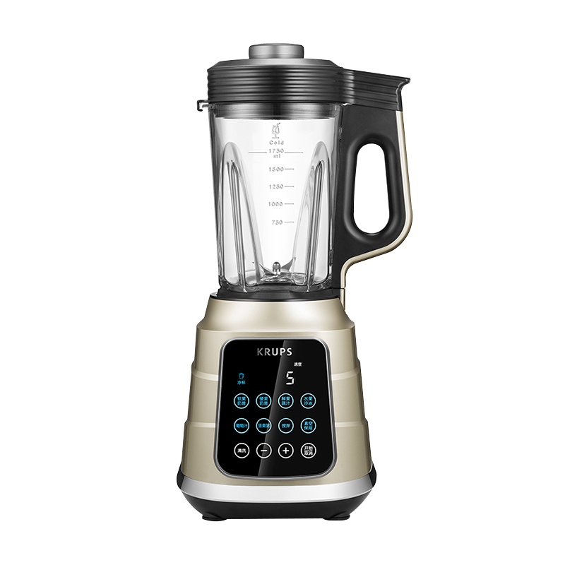 Krups真空破壁机KB985A80多功能全自动料理机豆浆机绞肉机婴儿辅食机6叶立体刀头