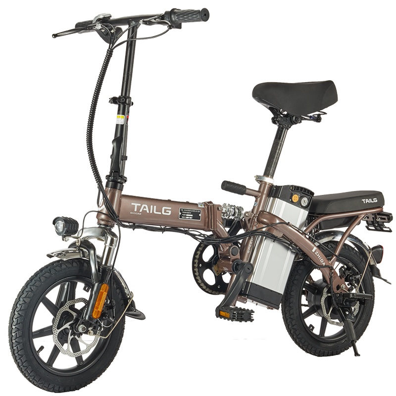 台铃2019新款FL5/智达迷你轻便折叠电动自行车 男女代步助力电动车