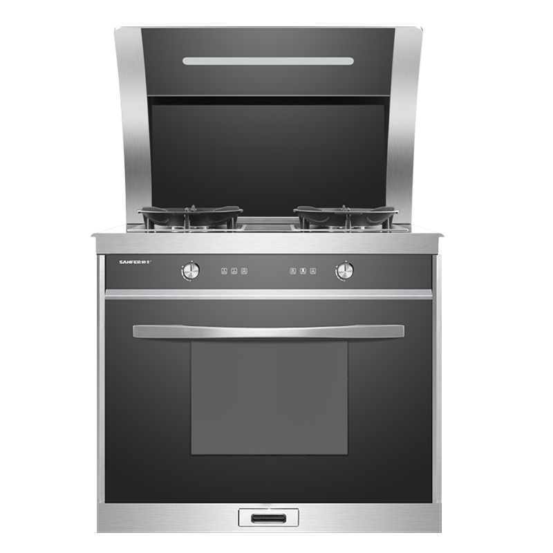 [2020年度新品]帅丰(SANFER)U7-9B-80T小户型高配53L蒸箱集成灶