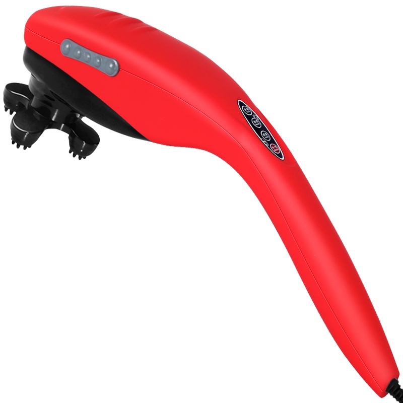 安尚610B按摩棒智能版海豚红光电动按摩器贴身按摩仪颈椎腰部肩部全身按摩捶多功能捶背震动仪家用商用振动揉捏仪敲打捶锤仪