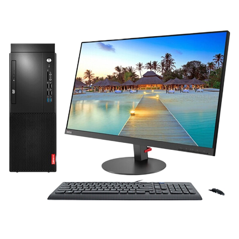 联想 启天M420 台式电脑( i5-8500 4G 1T 集显 win10专业版 )19.5英寸 三年质保(LT)