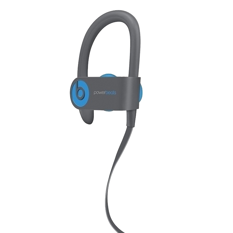 [二手99新]Beats Powerbeats3魔音PB3蓝牙无线运动耳挂式耳机3代 闪电蓝(仅拆封) 99新