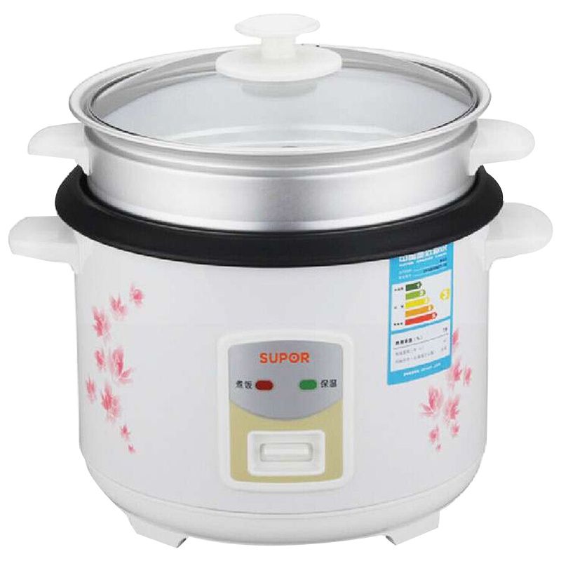 苏泊尔(SUPOR) 电饭煲CFXB40B2T-65 机械式4L不锈钢电饭锅