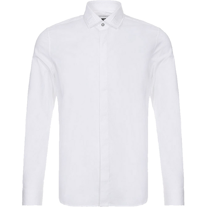 Versace COLLECTION 范思哲 男士棉质长袖衬衫 V300313 VT00027