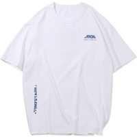 奥朗奴(AOLANGNU)男装[引流款]短袖t恤2020夏新品纯棉圆领宽松印花嘻哈体恤