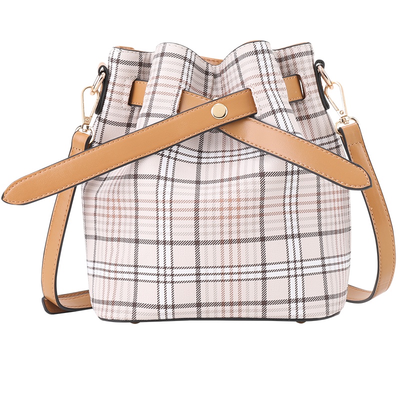 都宝路(dubaolu)简约英伦风格子女包百搭水桶包斜挎包单肩包