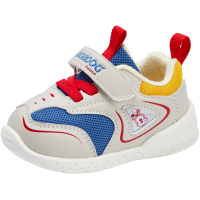 巴布豆house2019年秋季男女童防踢防滑休闲鞋轻便柔软潮流宝宝鞋