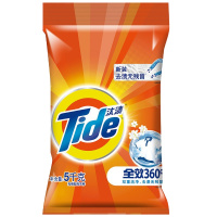 汰渍(Tide) 全效360度洗衣粉洁雅百合香型5Kg/袋