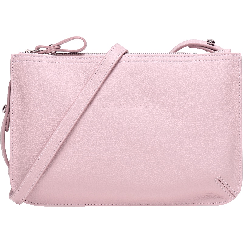 Longchamp 珑骧 女士Le Foulonné系列牛皮单肩包斜挎包 2072 021