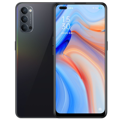 oppo reno4 5g 梦镜黑 8gb 128gb 65w超级闪充 超级夜景视频 7.