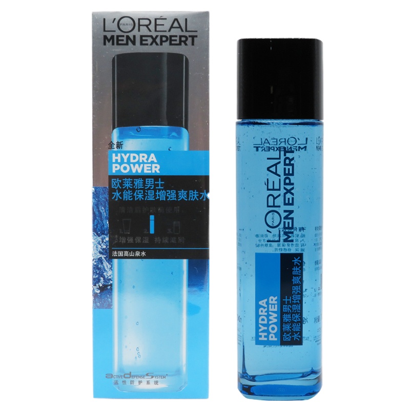 欧莱雅男士水能保湿增强爽肤水130ml