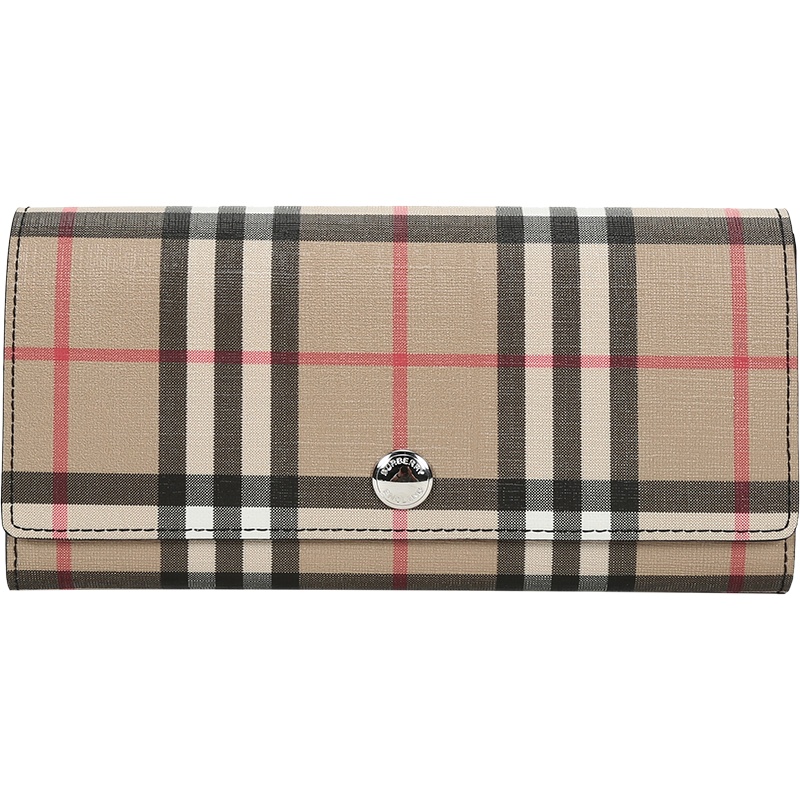 BURBERRY 博柏利 女款 环保帆布长款钱包钱夹 80151161