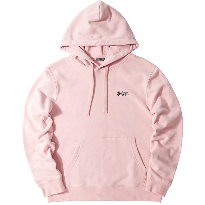 黑鲸字母印花连帽卫衣2019春季加薄绒上衣男女同款CNZWJ19043A