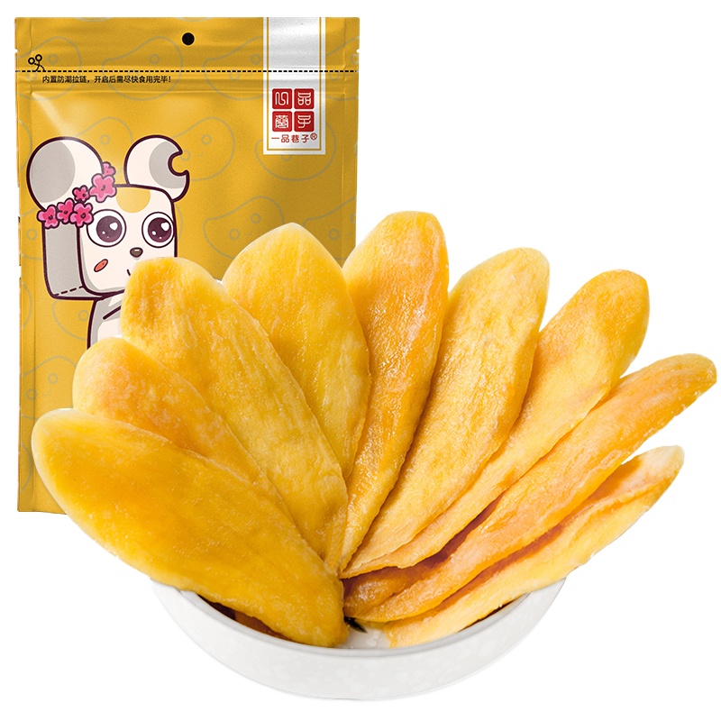 WQMD一品巷子 芒果干100g*4袋
