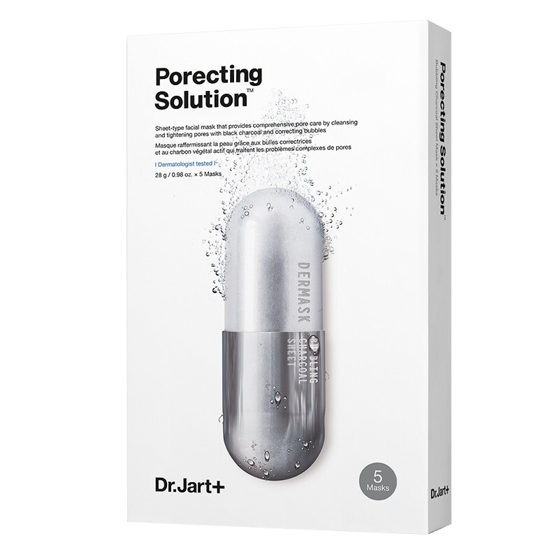 蒂佳婷 毛孔平衡泡泡黑面膜28g*5片 (黑)