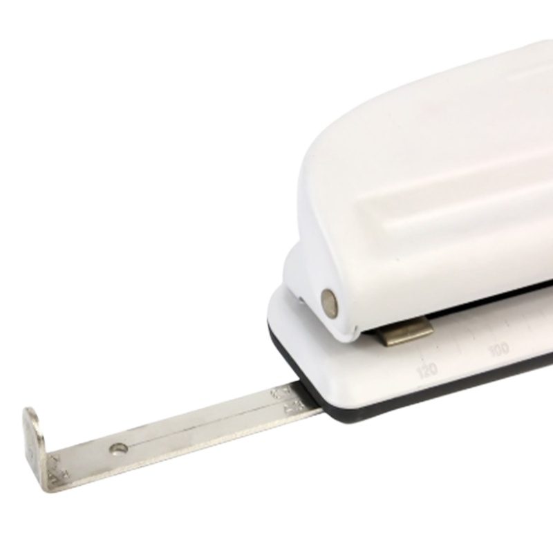 得力(deli)0121省力打孔机 四孔打孔器 打洞机 迷你文件打孔机 活页打孔器 纸张打孔器财务用品 颜色随机打孔机