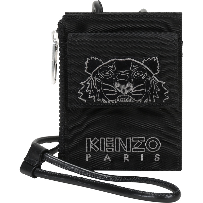 KENZO 高田贤三 男女中性 胶囊系列织物KAMPUS颈部挂包零钱包卡包 FA6 5PM306 FQ6
