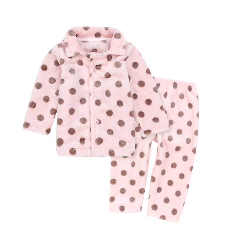 猫人MiiOW 童装新品儿童内衣宝宝珊瑚绒家居服小孩子睡衣睡裤 MR18051