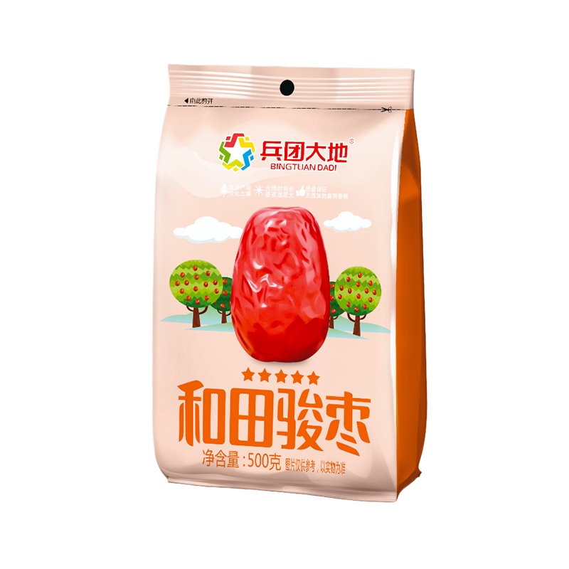 兵团大地和田骏枣五星500g