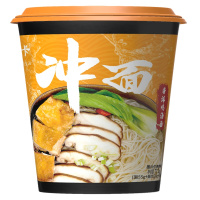 绿卡浓香鸡汤面(手工面) 非油炸 泡面 汤面 方便速食面 整箱装12杯