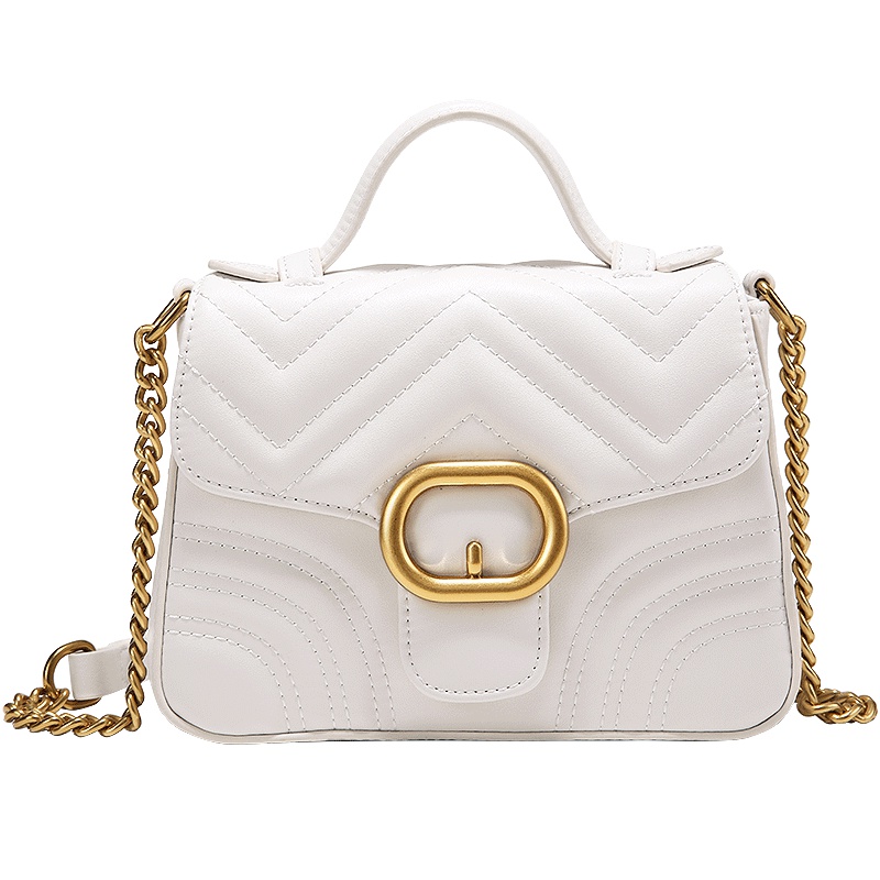 妙迪2019新款小香风菱格链条包高级感洋气斜挎包气质女神手提包包