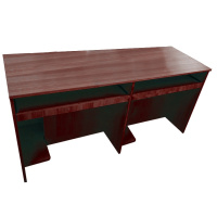 巨高家具电脑桌办公桌免漆板定制