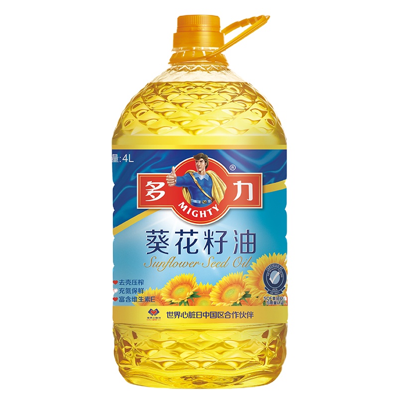 多力 葵花籽油 4L