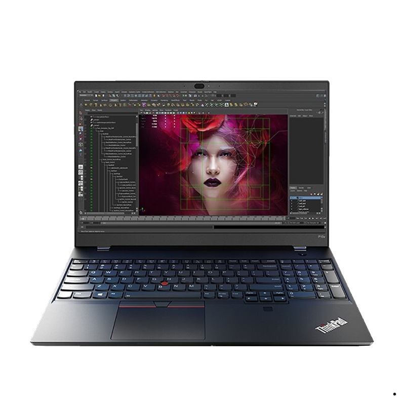 联想ThinkPad P15V 15.6英寸 高性能 轻薄本笔记本电脑 i7-10750H/8G/512G/4G独显/WIFI 6/黑
