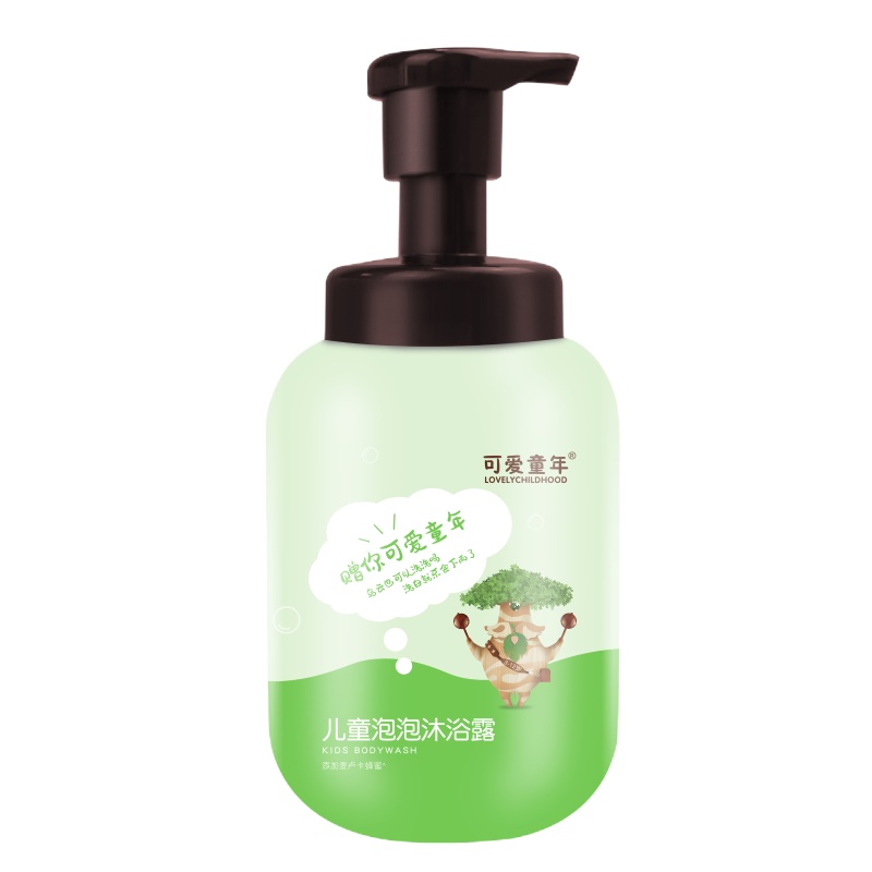 可爱童年儿童泡泡沐浴露 500ml