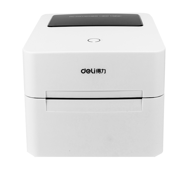 得力 DL-740C 热敏标签打印机热敏不干胶电子面单快递条码仓库二维码打印免碳带自动定位条码标签打印机