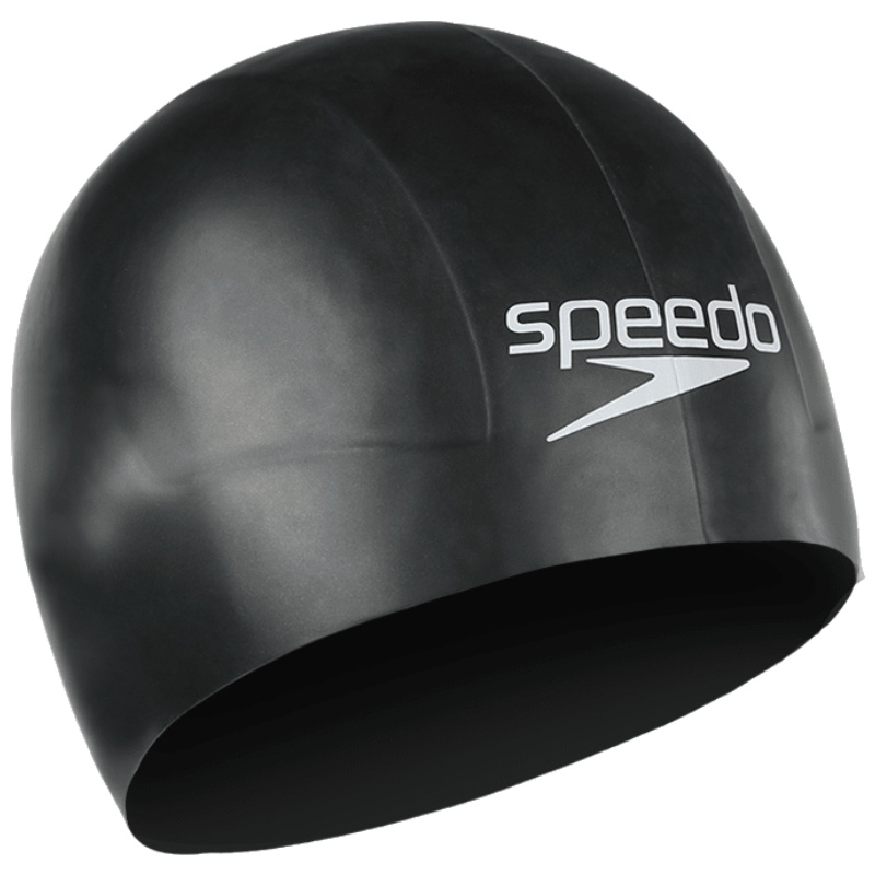 speedo速比涛竞赛款 Aqua V系列游泳帽 多密度硅胶 泳帽 不同厚度弹性舒适