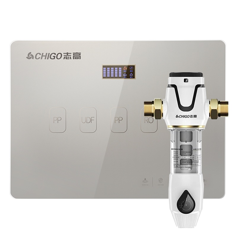 志高(CHIGO)RO净水器W9-P3+前置过滤器CG-R8