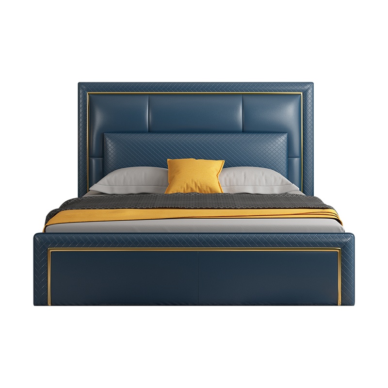 掌上明珠轻奢真皮软床 RC-2021