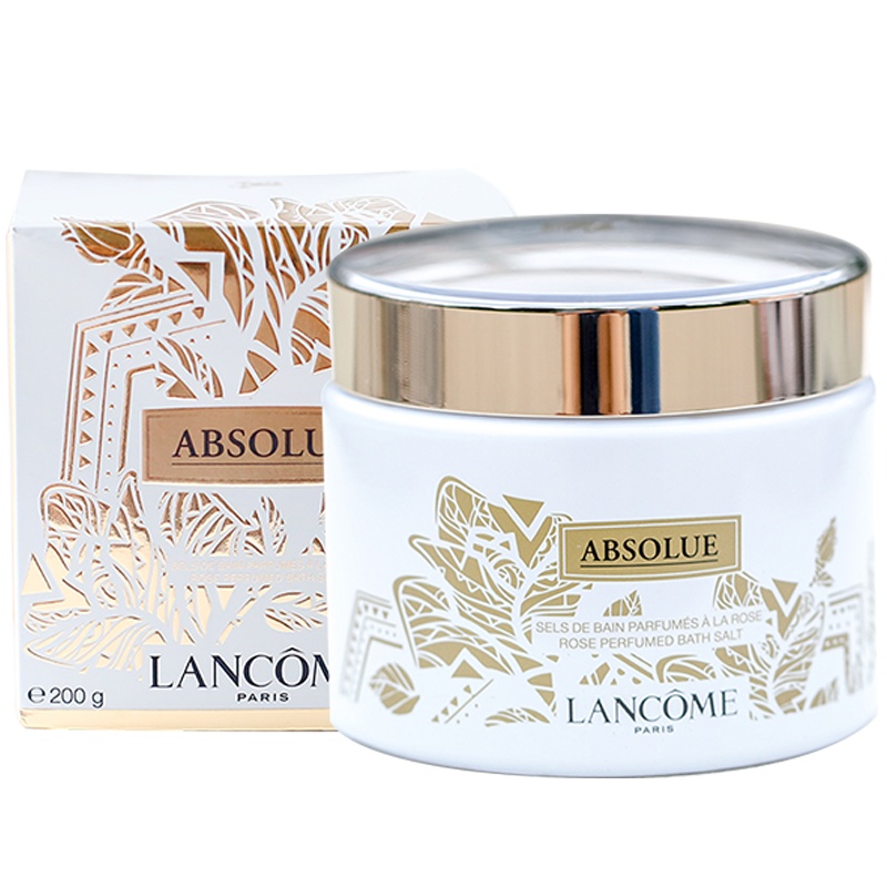 LANCOME兰蔻菁纯玫瑰香调浴盐200g