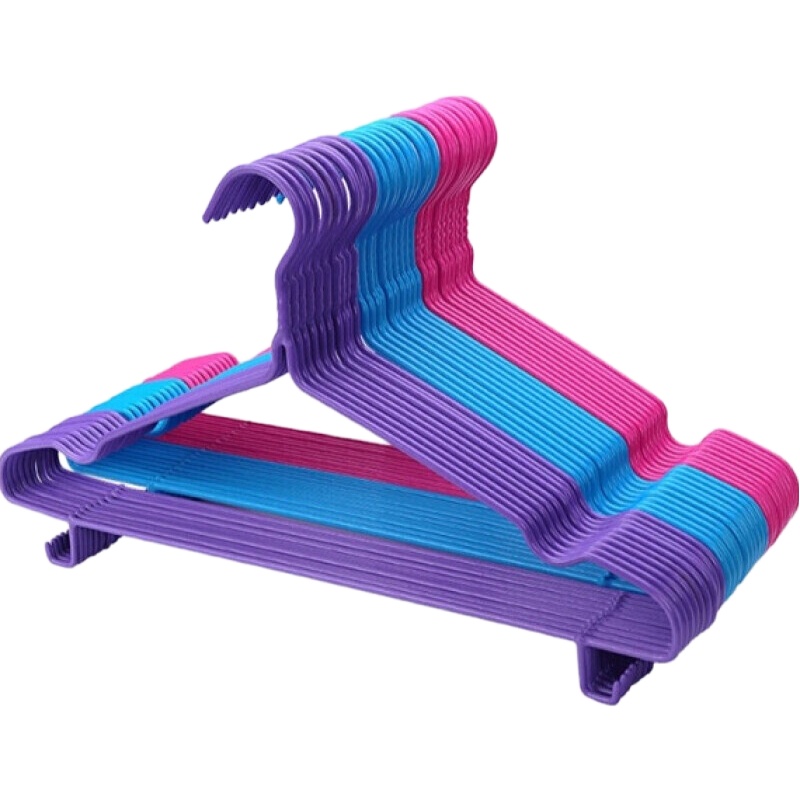 ±0 辉煌塑料晾衣架 5个/把 一把装