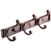 品牌直营> 五金挂钩排钩壁挂大衣钩毛巾挂钩衣服衣帽钩洗手间衣钩挂衣钩架子安心抵