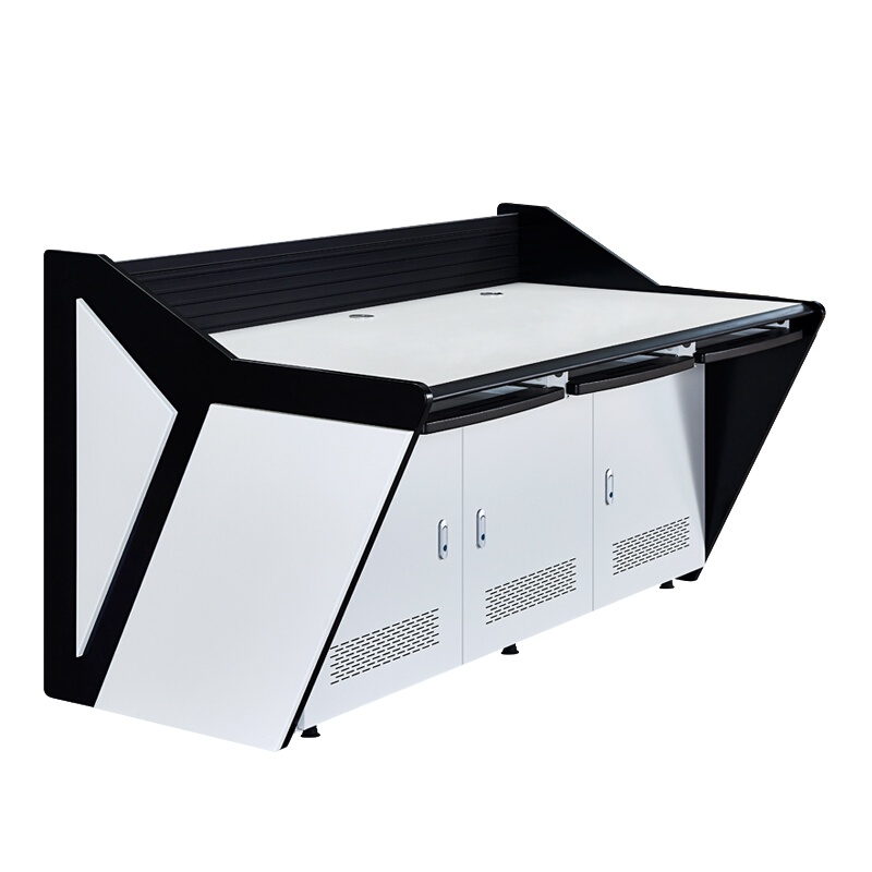 尔迈 机房操作台指挥调度台工控台中心控制监控桌 F系列三联