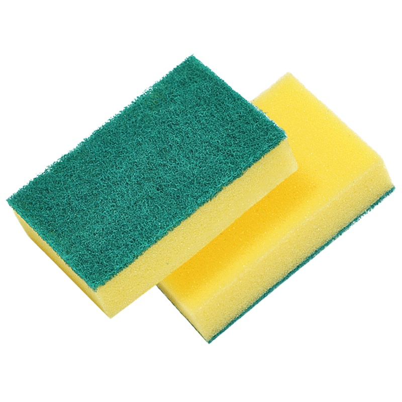 好媳妇 海绵百洁布8片装 清洗不粘油洁净洗碗巾洗碗布去油污