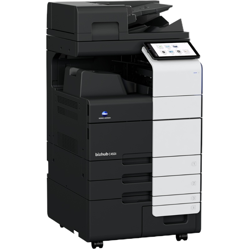 柯尼卡美能达Bizhub C450i A3 彩色多功能复合机 双面同步扫描输稿器 双纸盒 工作台