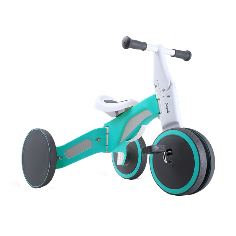 小米生态链 柒小佰儿童变形车儿童车三轮车滑步车骑滑两用童车儿童平衡车