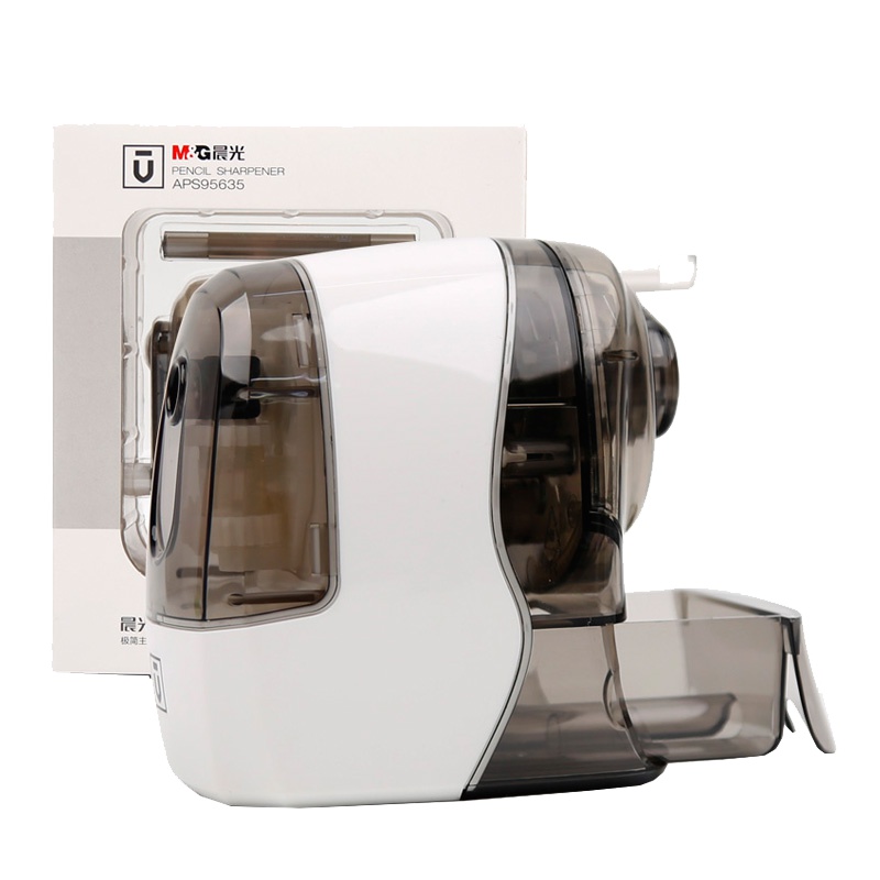 晨光(M&G)APS95635 优品削笔机 手摇卷笔器 削笔刀 削笔器 笔刨机 削笔机 卷笔刀 削笔器